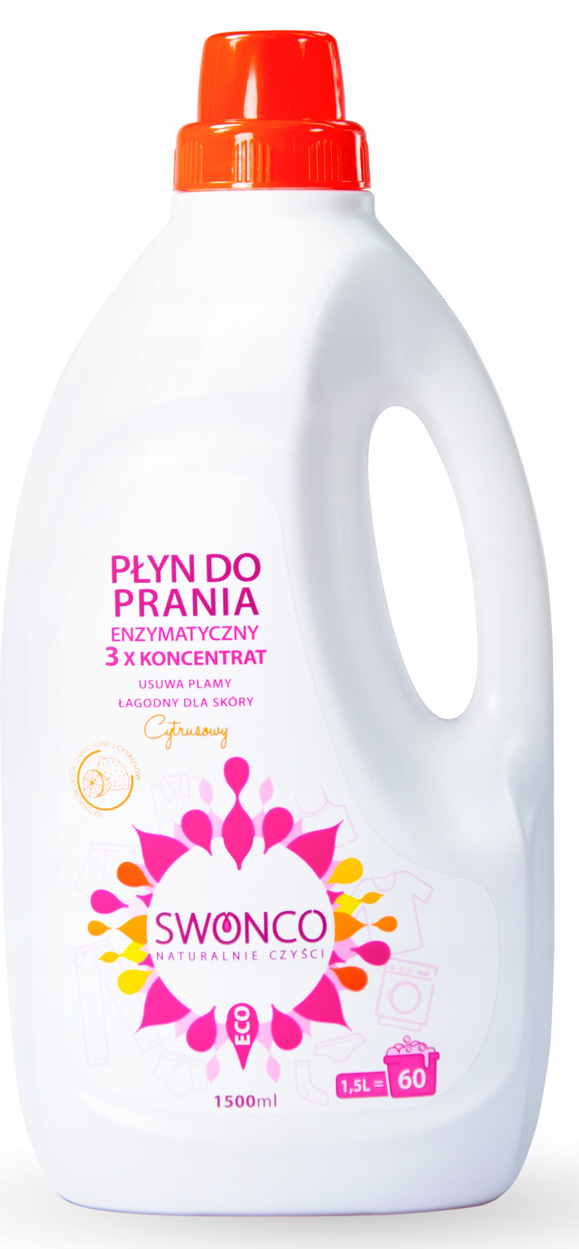 Prací gél - SWONCO Umývanie tekutiny Eco Citrus koncentrát