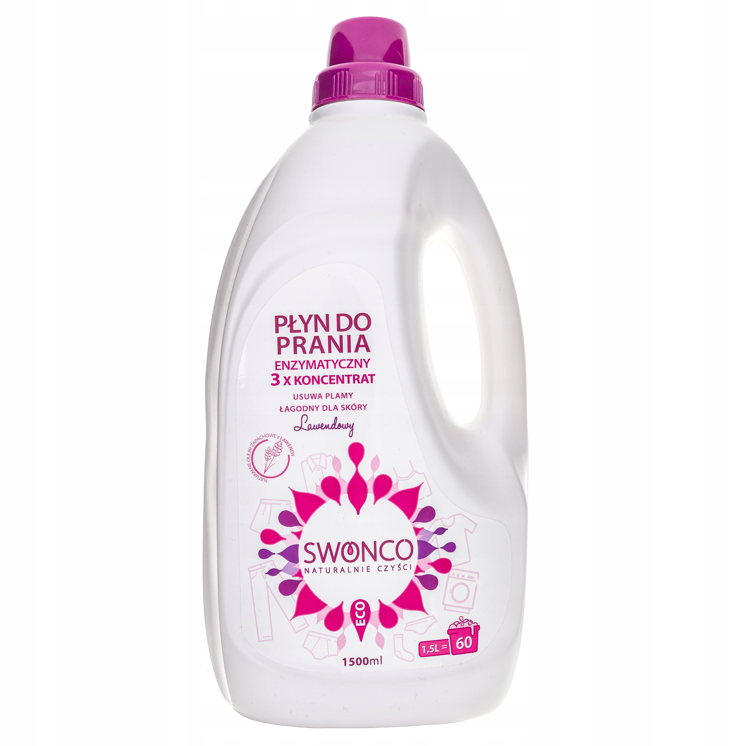 Prací gél - SwNO levanduľa enzým kvapalina 1,5l