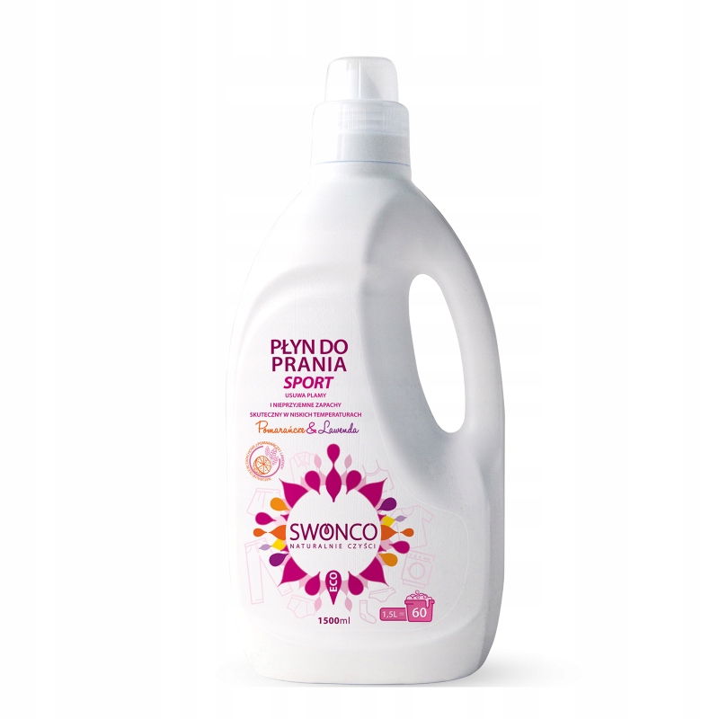 Prací gél - SWONCO SPORT PRACIE TEKUTÉ AŽ 60 PRANÍ - 1500 ML