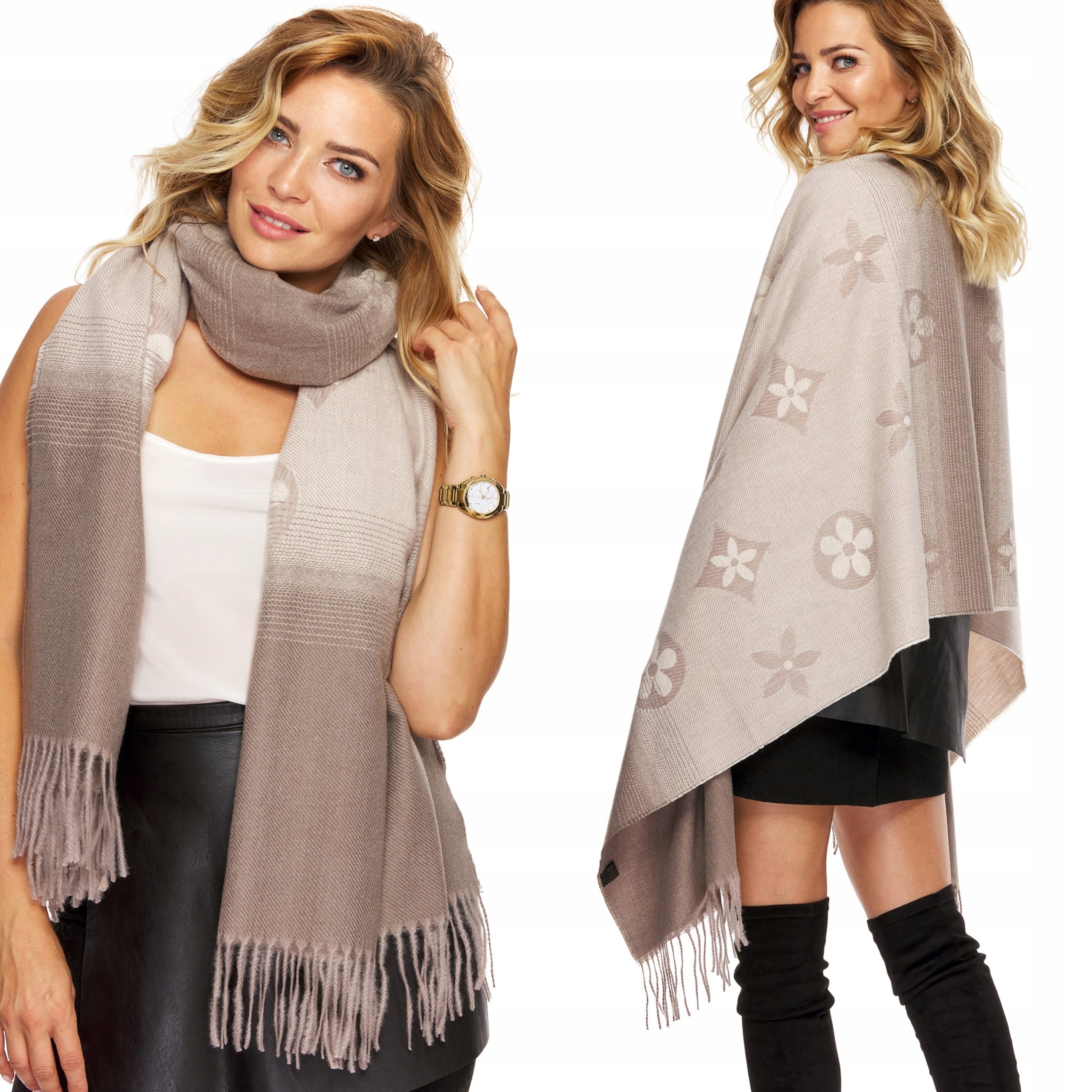 Šatka, sál - Demur Shawl 215 cm - ženský produkt