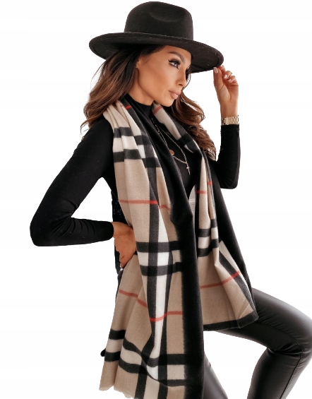 Šatka, sál - Hagne Shawl 194 cm - ženský produkt