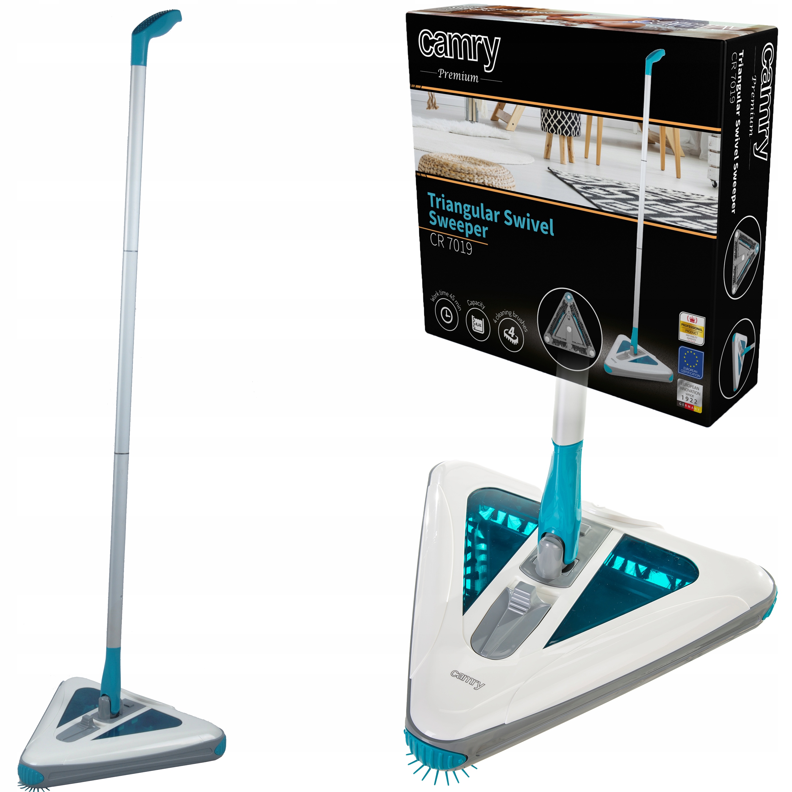 Kaśka Mechanical Electric Brush Kaśka vysávač