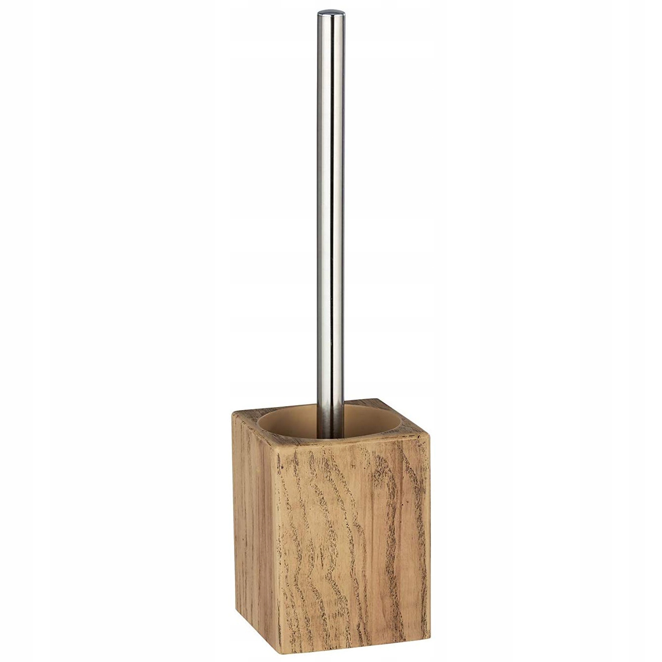 Silikónová drevená béžová kefka 37 cm wenko