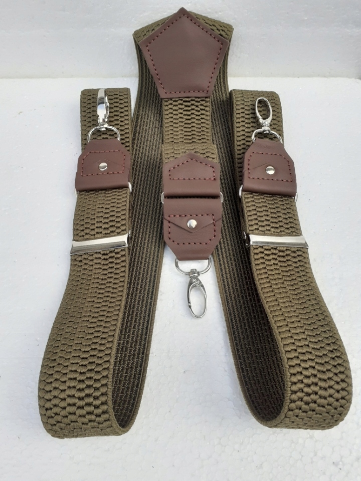Traky na nohavice - Lancerto Brown, Navy Blue Pants