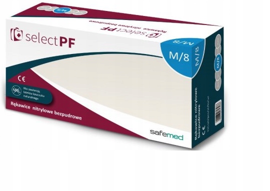Safamed SelectPF nitrilové rukavice m/8 100 ks.