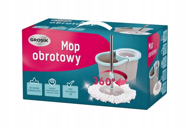 Sarantis Jan Necessary Grosik 360 rotačný mop s