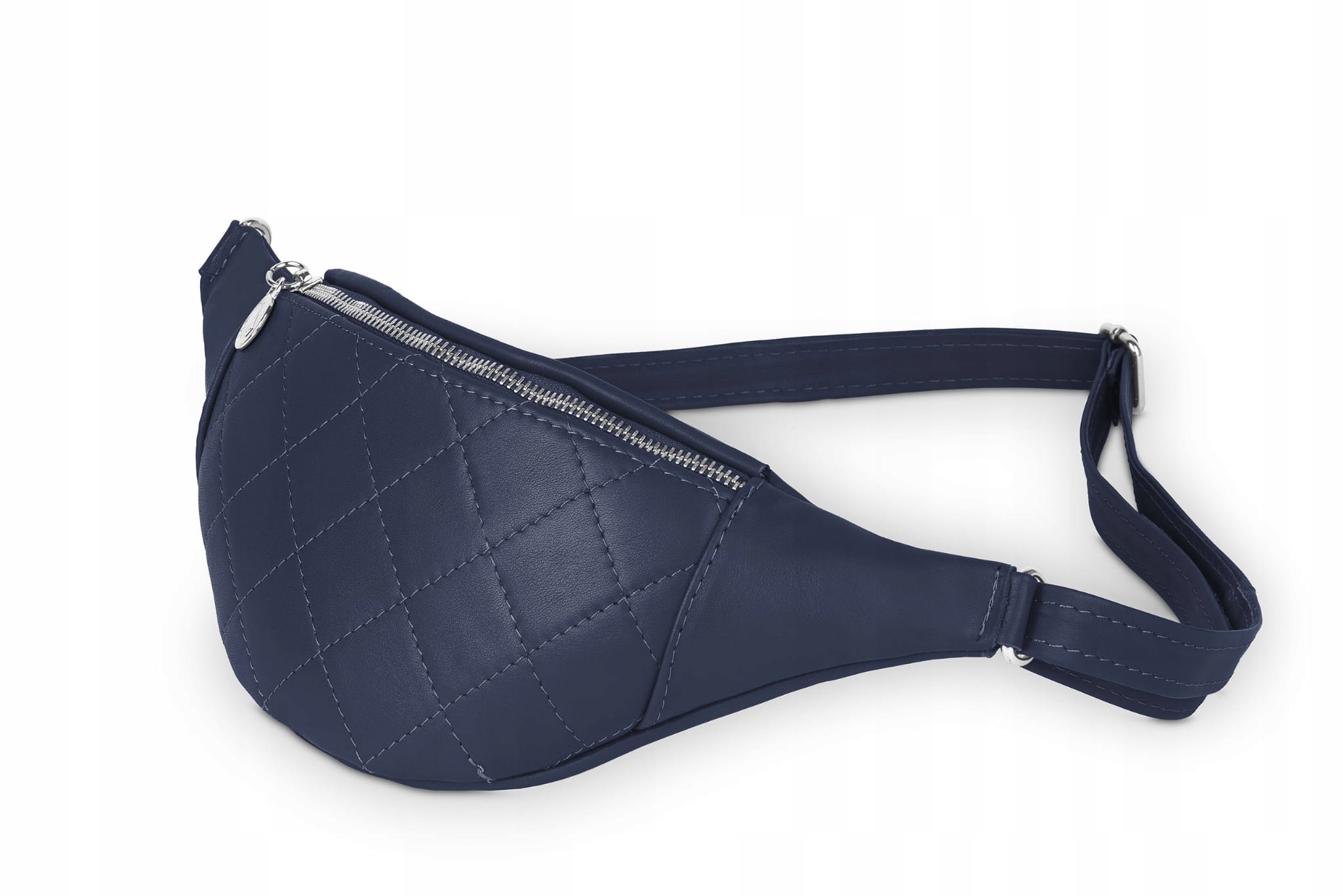Dámska kožená vrecká Zewia Navy Blue