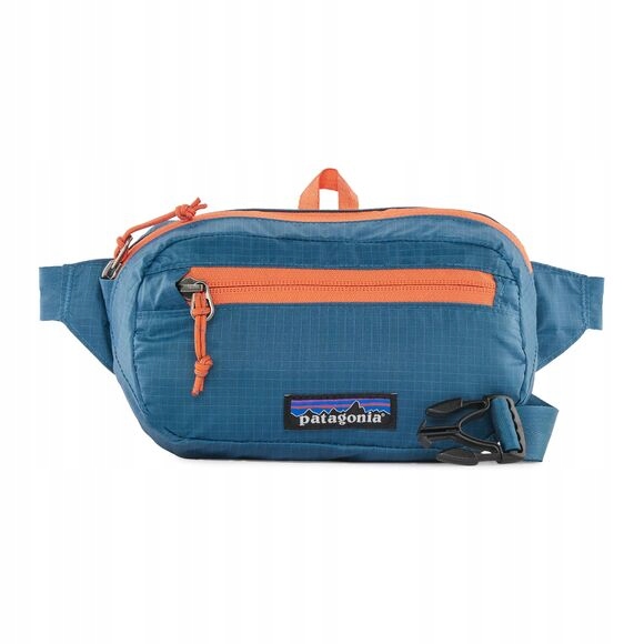 Bedrová obličková patagóniia čierna diera Mini Hip Bald Blue