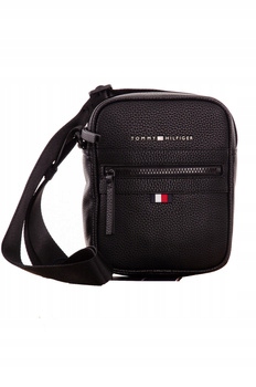 Tommy Hilfiger Essential PU mini mini reportér čierny reportér