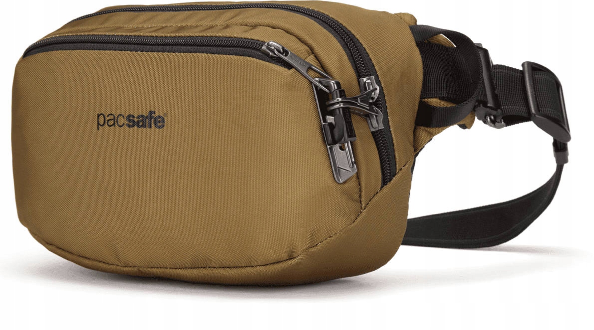 Pacsafe Vibe 100 bedrových balíkov hnedá bedra obličky