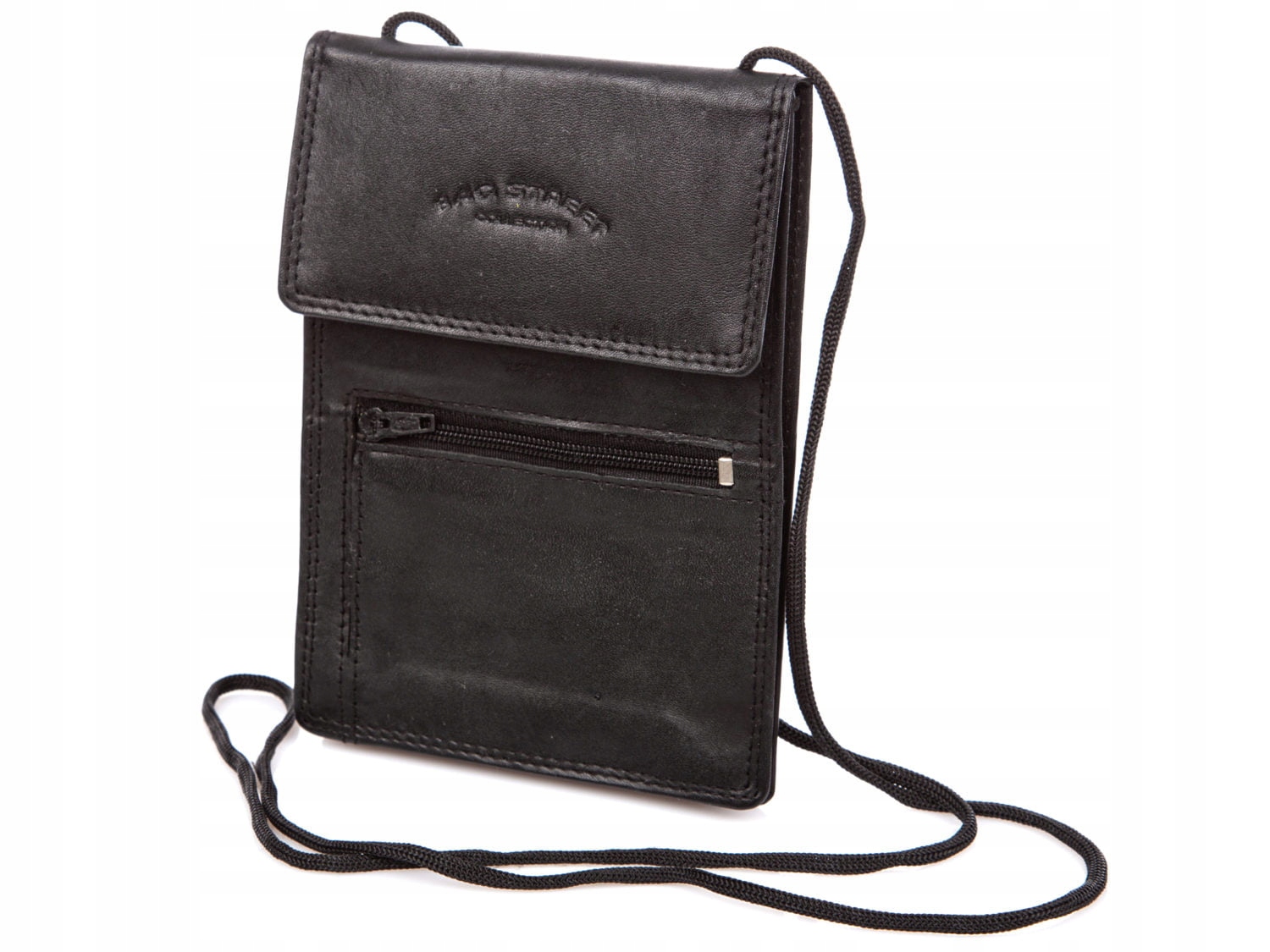Bag Street 5401C vrecká na krk čierny