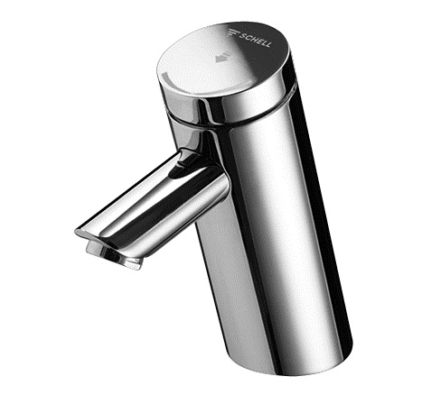 Schell puris samovysplácajúceho faucetu Washbasin