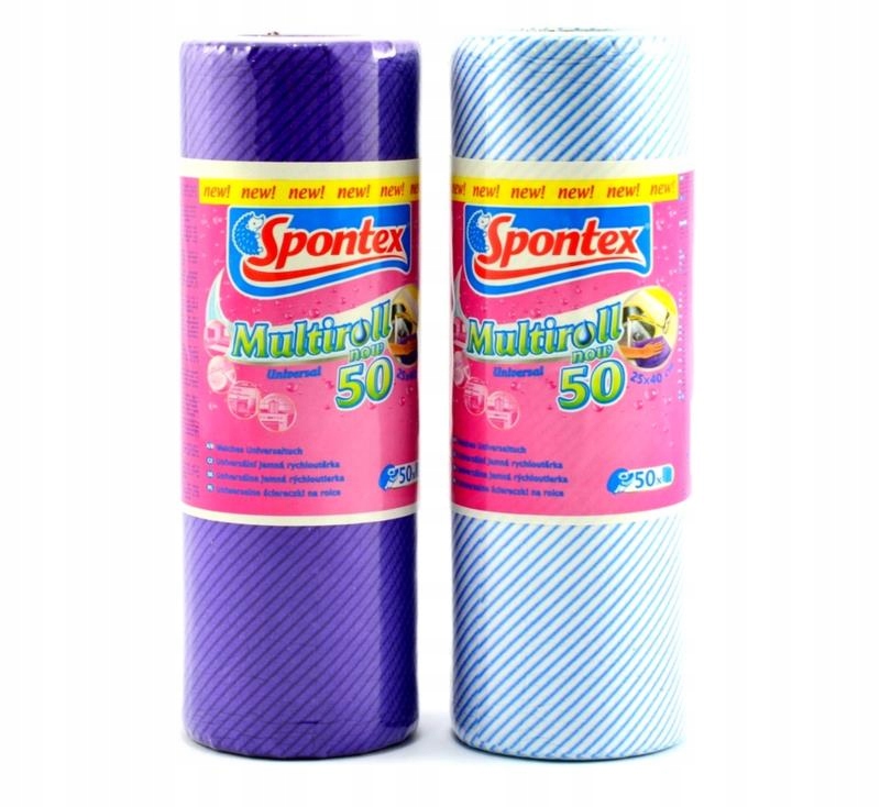 Univerzálne handry spontex v kotúči 50 kusov
