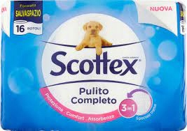 Toaletný papier scottex 16 valčekov