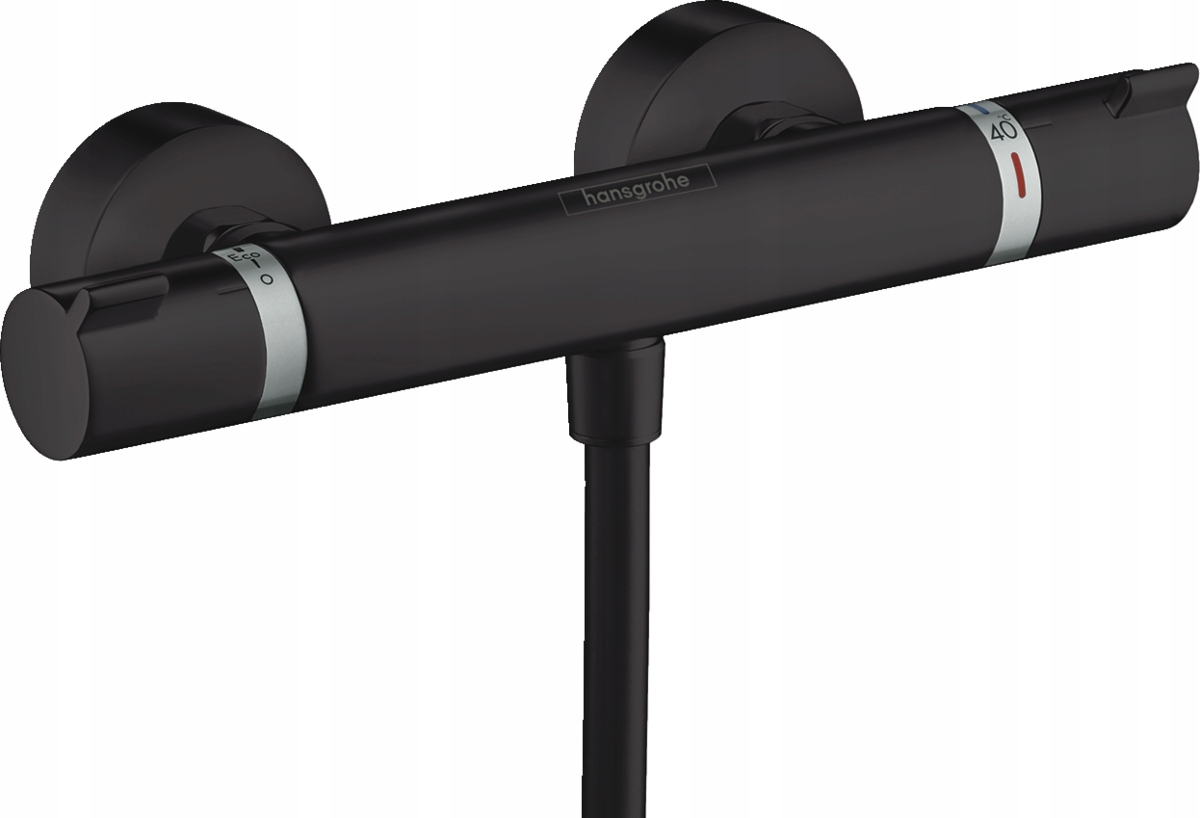 Sprchová batéria hansgrohe ecostat čierna