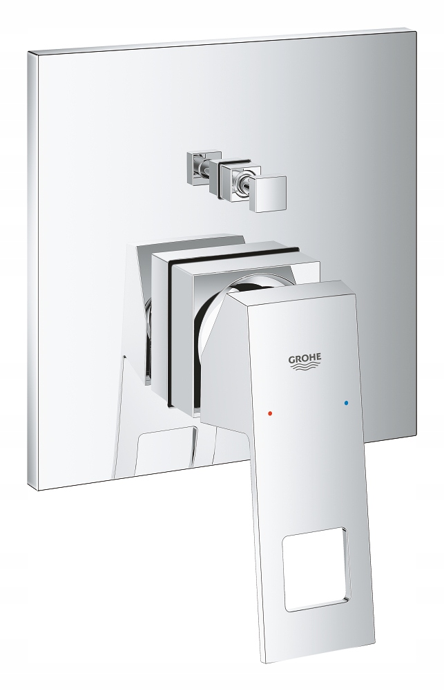 Sprchovací faucet Flush namontovaný Grohe EuroCube Chrome