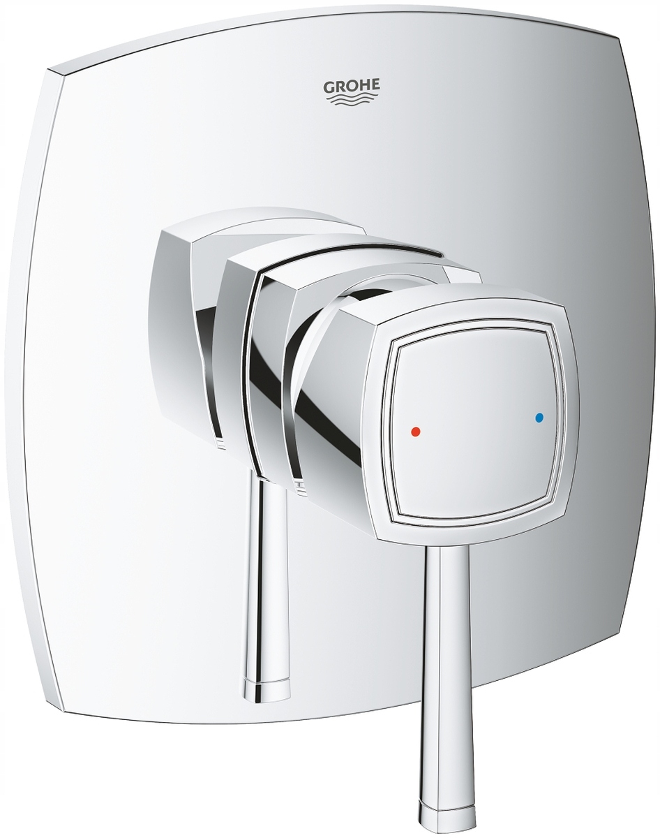 Sprchovací faucet Flush namontovaný Grohe Grandera Chrome