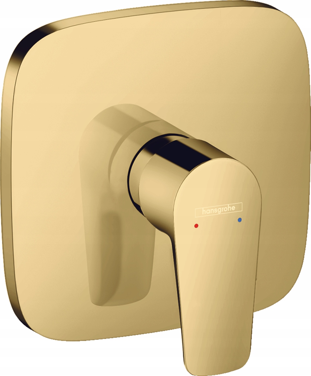 Sprcha faucet splachovaná hansgrohe talis e zlato