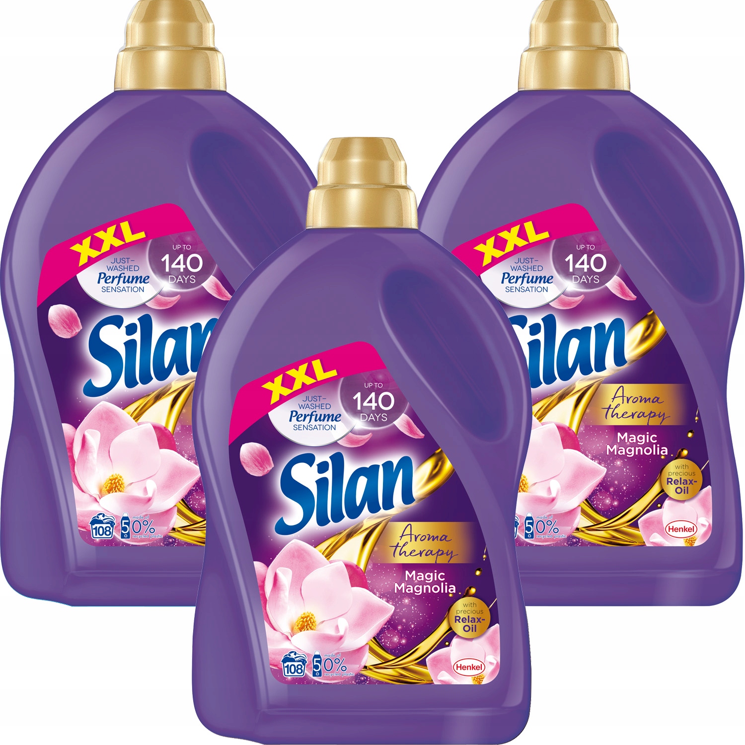 Aviváž - Silan Aromaterapia Kvapalina Magnolia 324 Práčovňa 3x2.7L