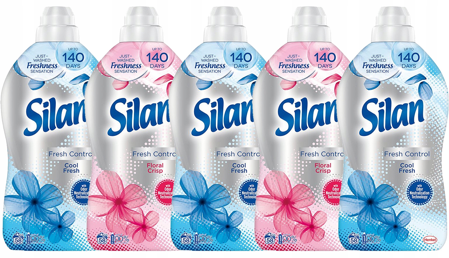 Aviváž - Silan Fresh Floral Rinse Fluid 290PR 5 x 1,45l