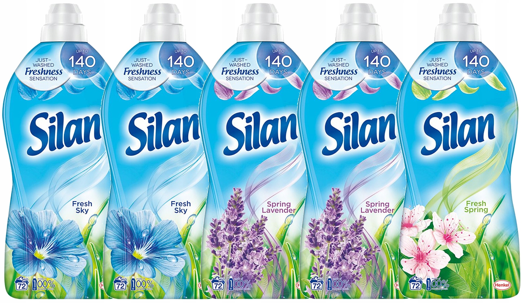 Aviváž - Silan Fresh Sky Spring Lavender Liquid 360PR 5x 1.8L