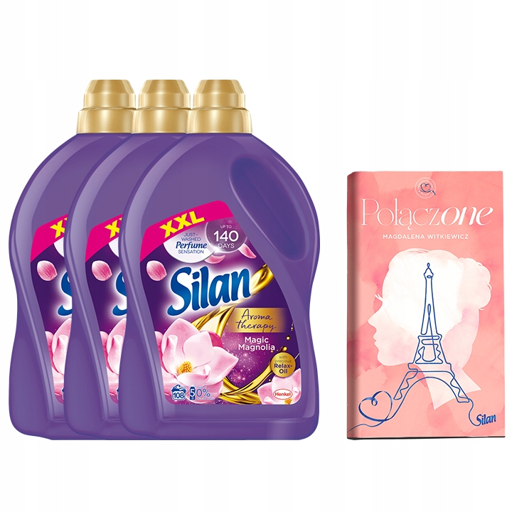 Aviváž - Silan Magic Magnolia tekutina kvapalina 3x2,7l (324PR)