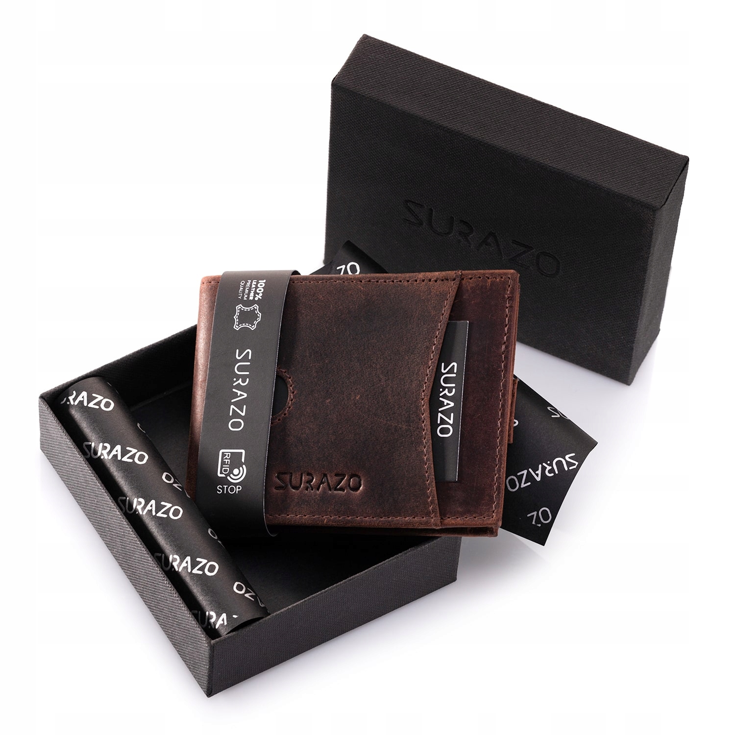 Peňaženka - Surazo Banknice Natural Leather Pobočka Pánsky výrobok