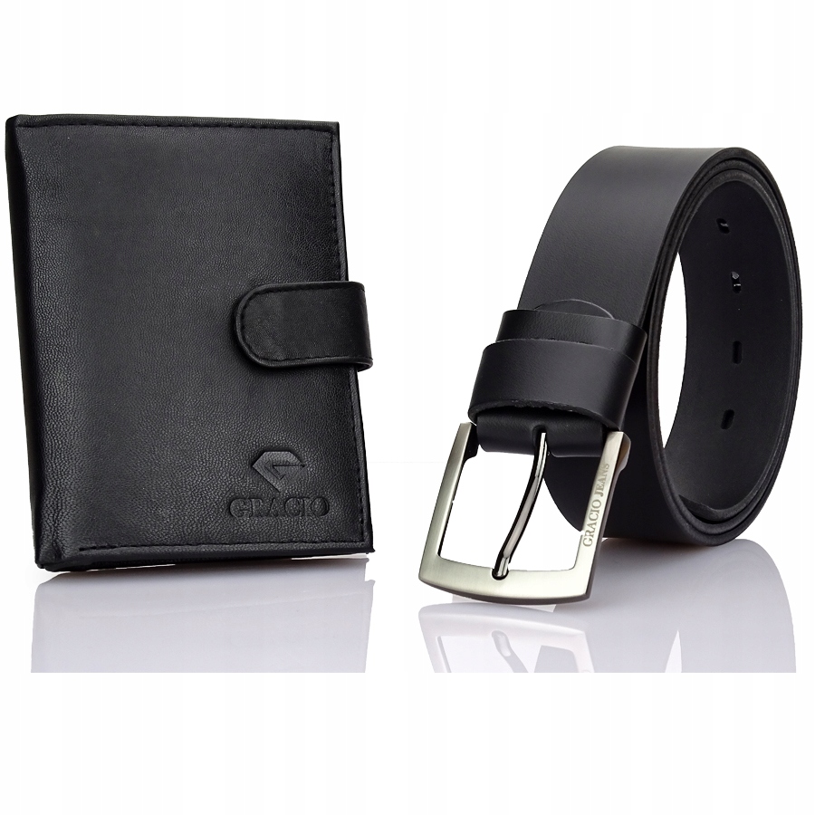 Peňaženka - Gracio Peňaženka Prírodná koža Čierna GMJ-110-GRC-N4L-GDD-RFID-BLACK-BLAC-MEN Produkt