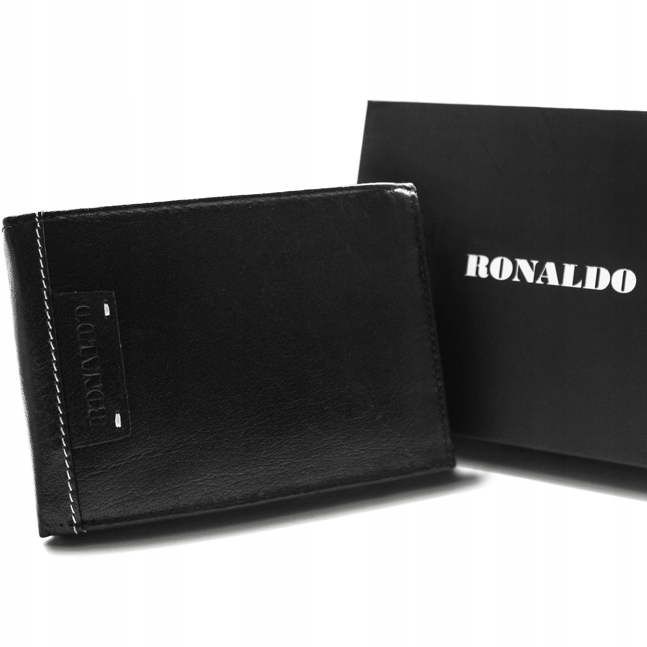 Peňaženka - Rovicky Portfólio Prírodná koža čierna N992-NAD-RON-1526 BL-Men's Product