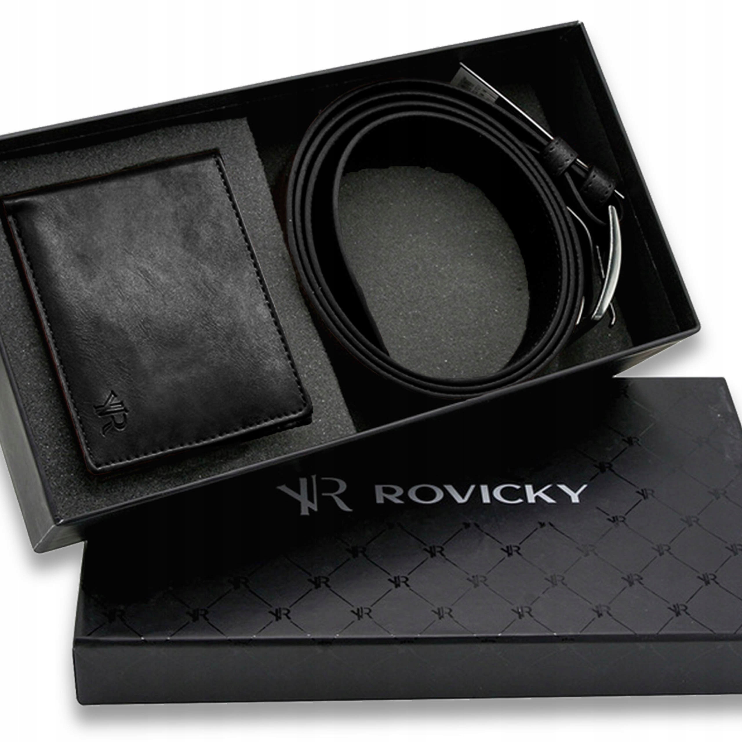 Peňaženka - Rovicky Peňaženka Ekologická koža čierna R-N746-120-PU03 Blac-Men's Product