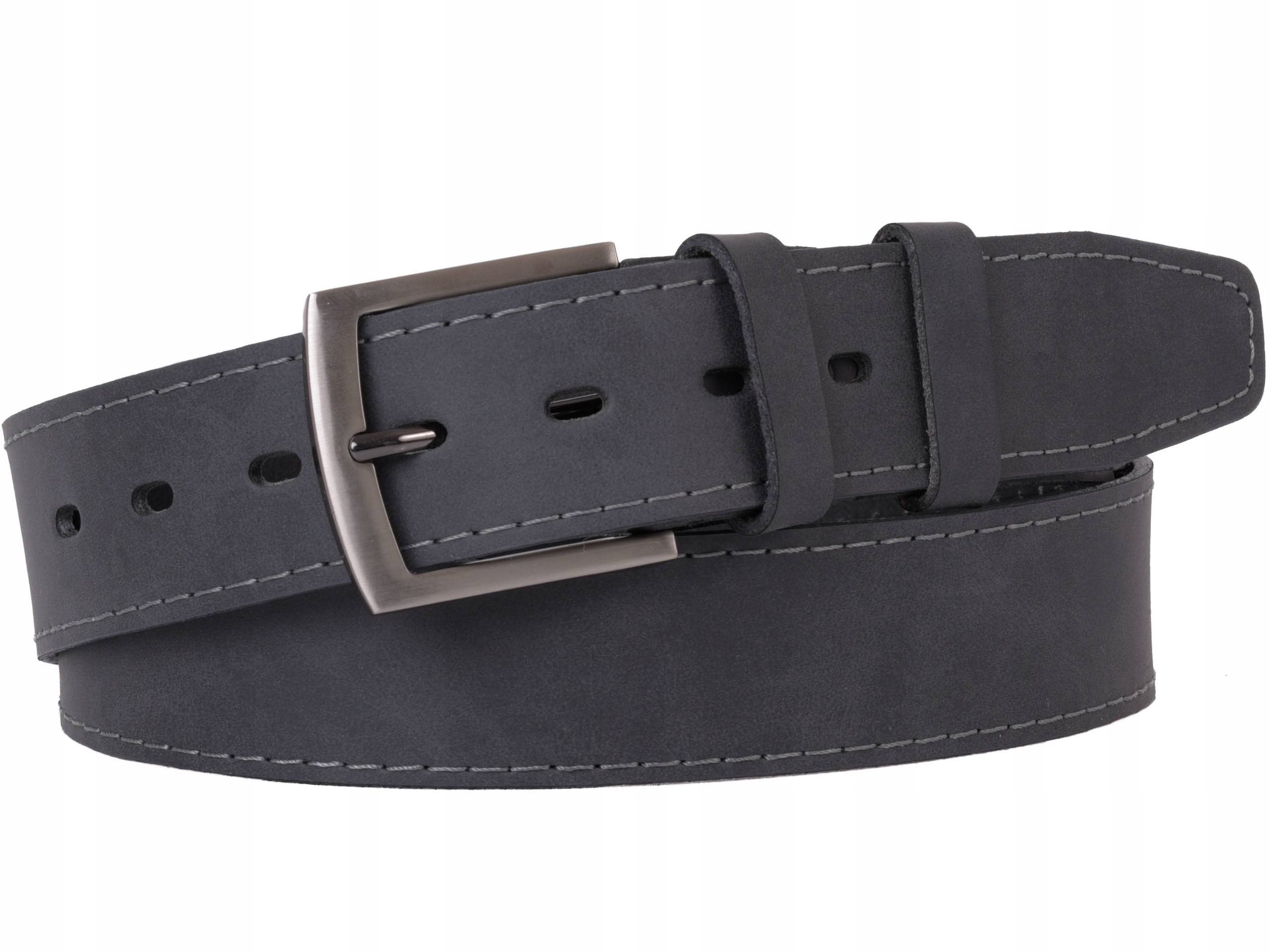 Opasok - Marconi Black Belt, Gray - Pánsky produkt