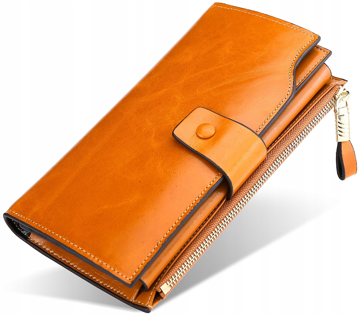 Peňaženka - Omna Wallet Prírodná koža žltá W2 - dámsky produkt