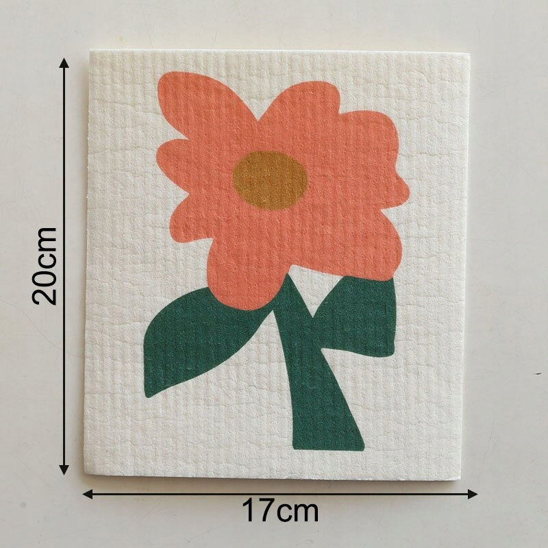Slnečnicový štýl 17*20 cm čistič na čistenie