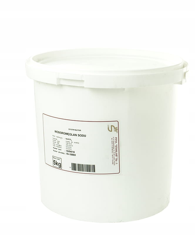 Prací  prášok - Sóda bikarbóna, hydrogenuhličitan sodný 5 kg STANLAB