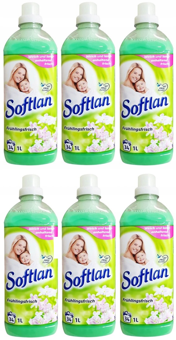Aviváž - Softlan tečúca kvapalina Frühlingsfrisch 1 l x6