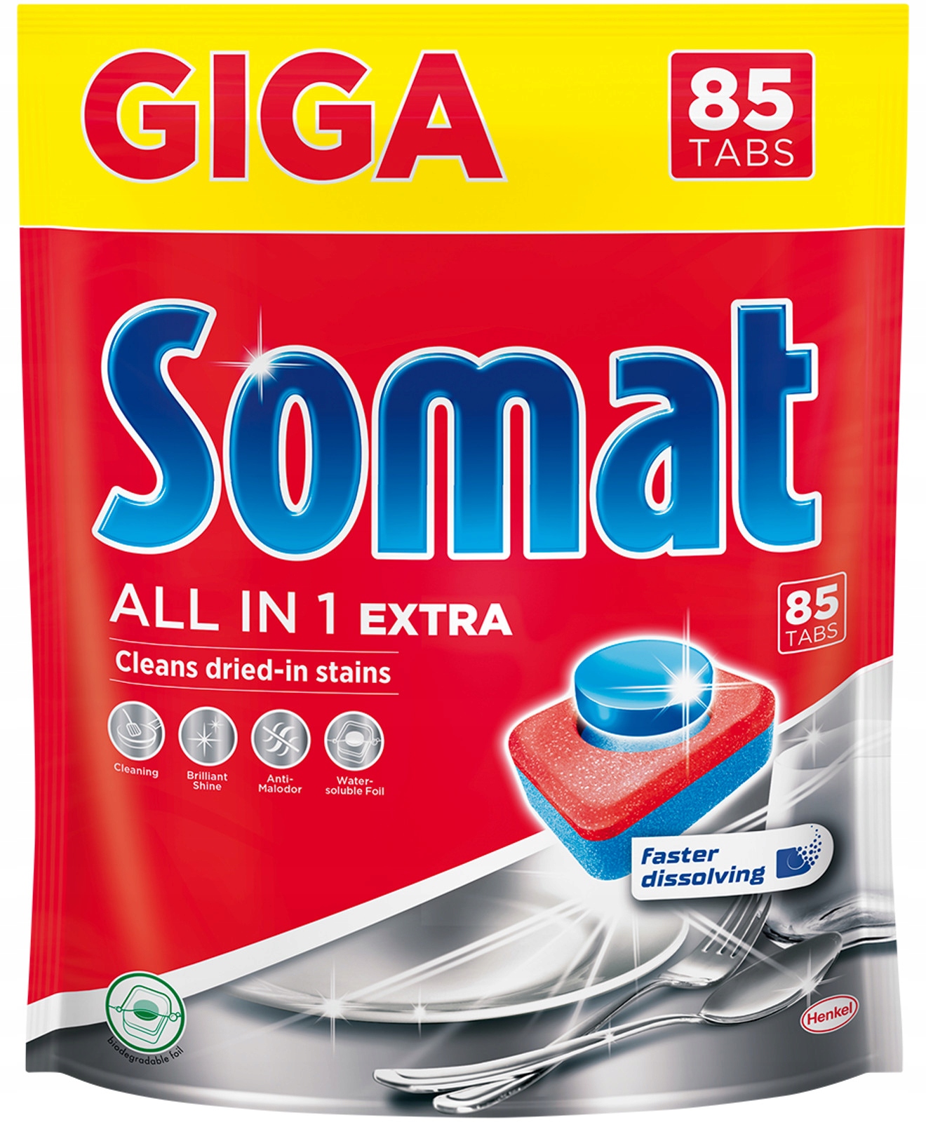 Somat všetko v 1 extra tablety umývačka riadu giga 85ks