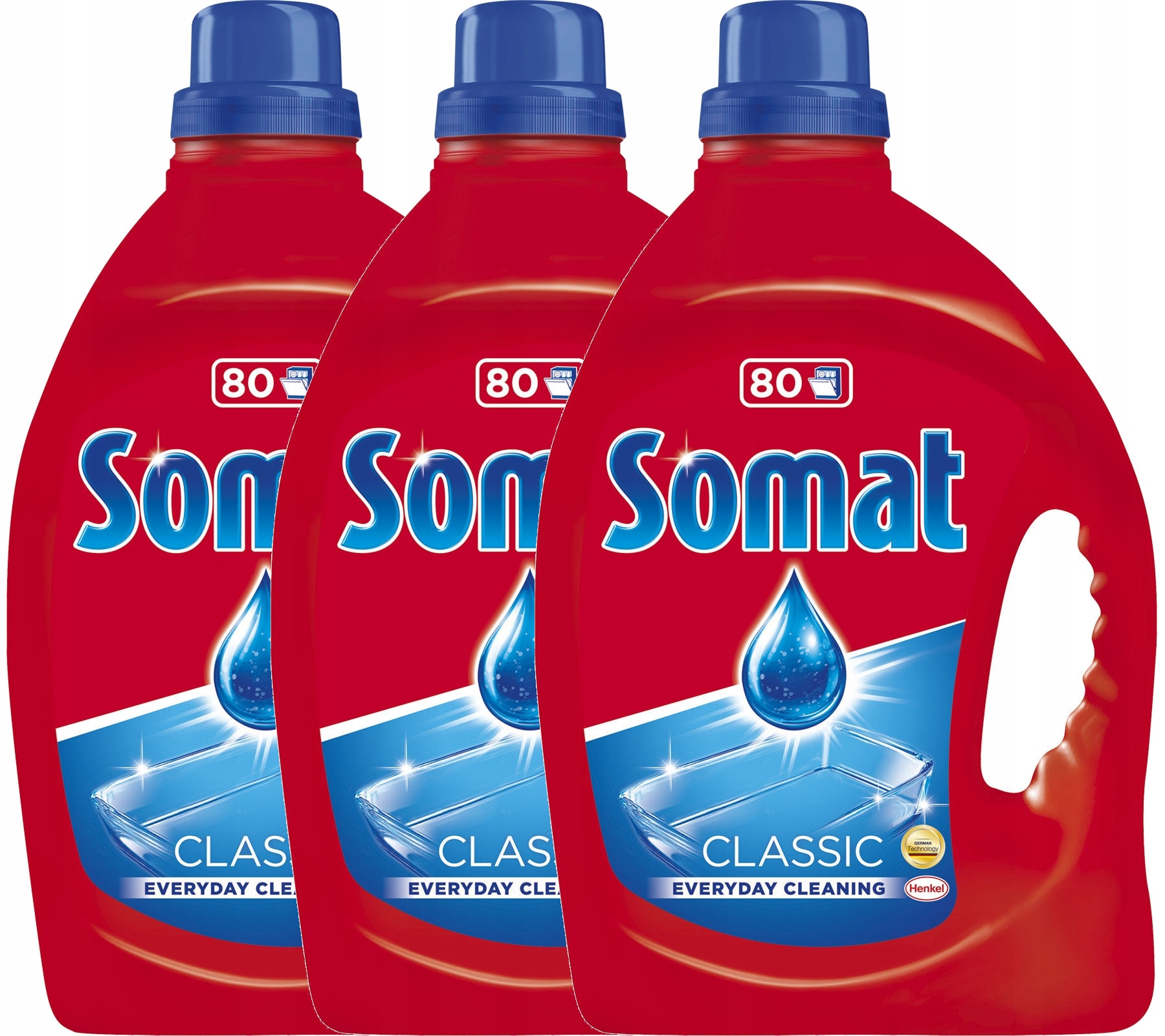 Somat Classic Umývačka riadu gél 240 cyklov 3 x 2L