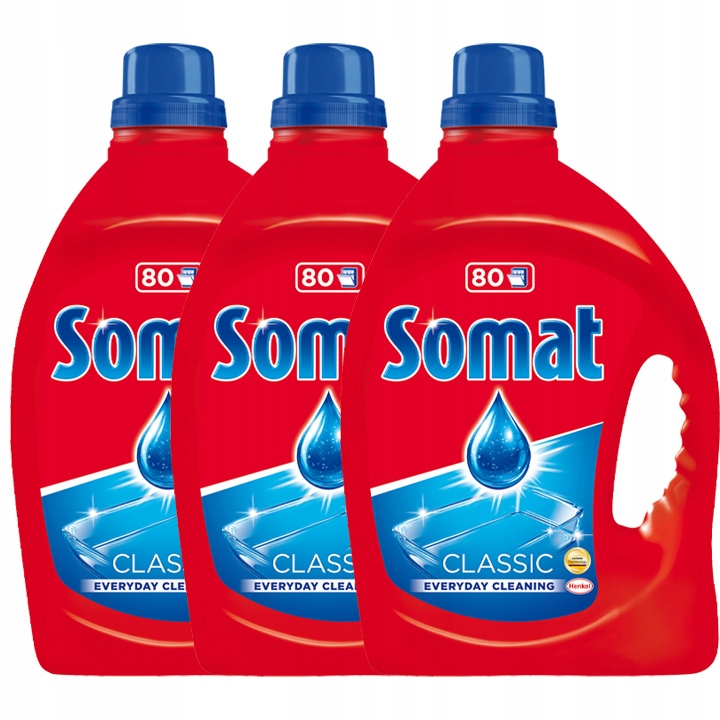 Somat gel klasická umývačka riadu gél 3x2l (258PR)
