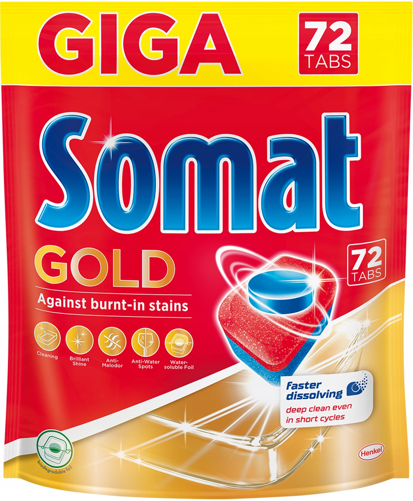 Somat Gold Umývacie tablety GIGA 72PC