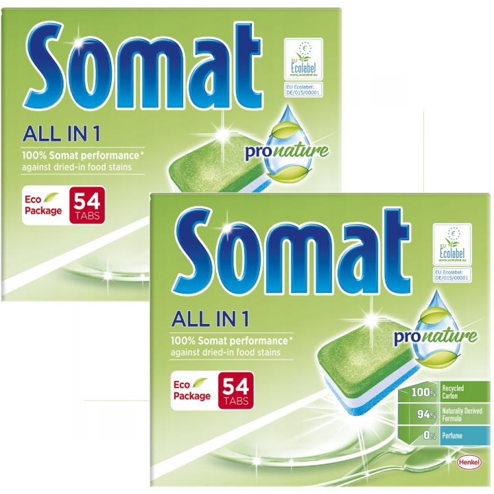 Somat Pro Nature tablety pre umývačku 108 kusov