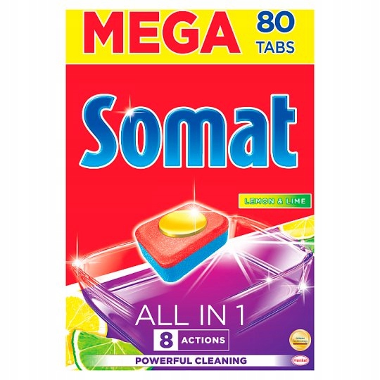 Somat umývačka riadu tablety v 1 mega 80 ks