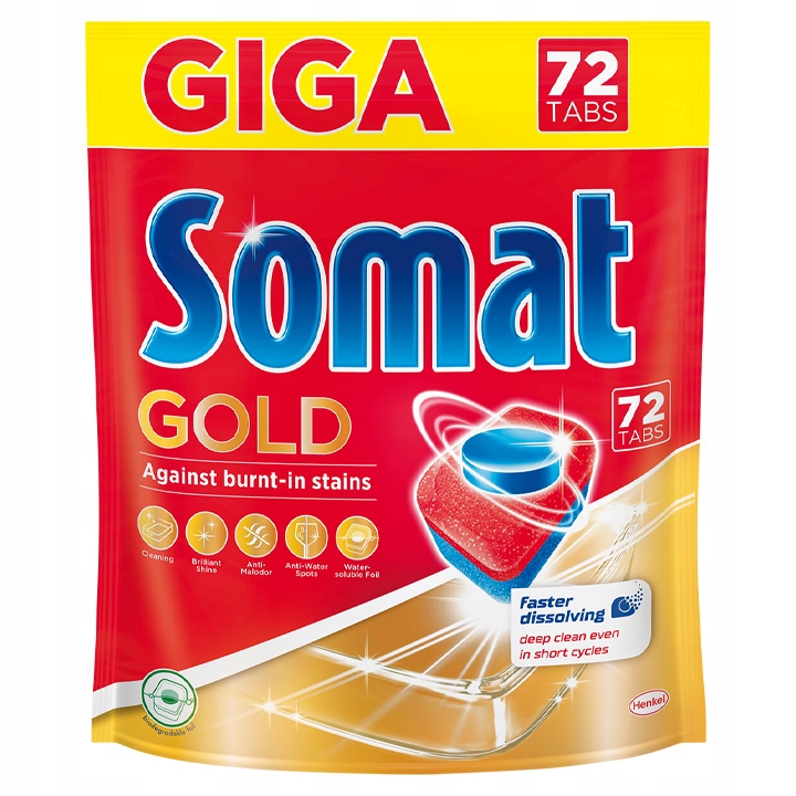 Tablety do umývačky riadu Somat Gold 72 ks