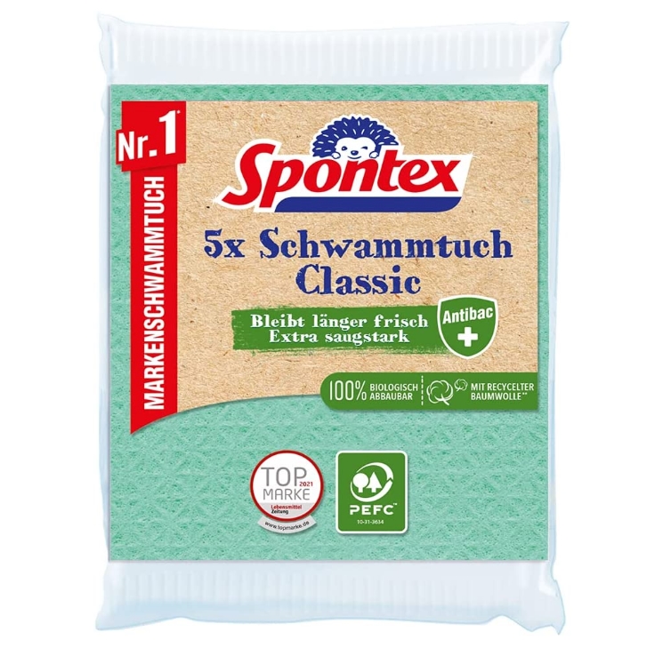 Spontex, klasické, handry, 5 kusov