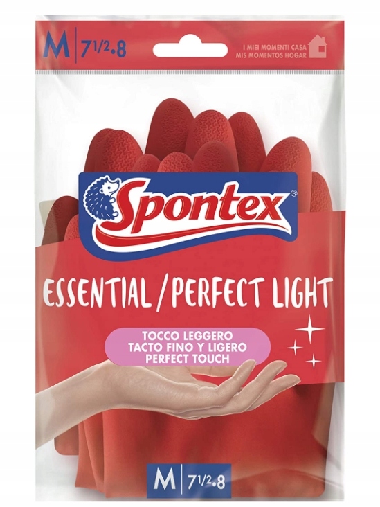 Spontex, perfektné svetlo, rukavice, páry veľkosti m 2