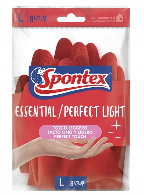 Spontex, domáce rukavice, veľkosť L, 2 páry