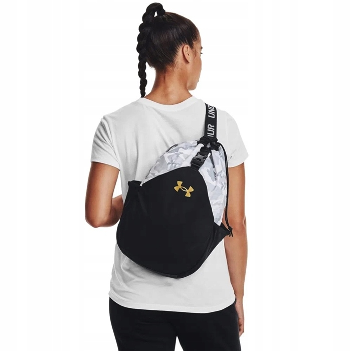 Športový batoh pod Armour UA Flex Sling Bag White, Black, Frey