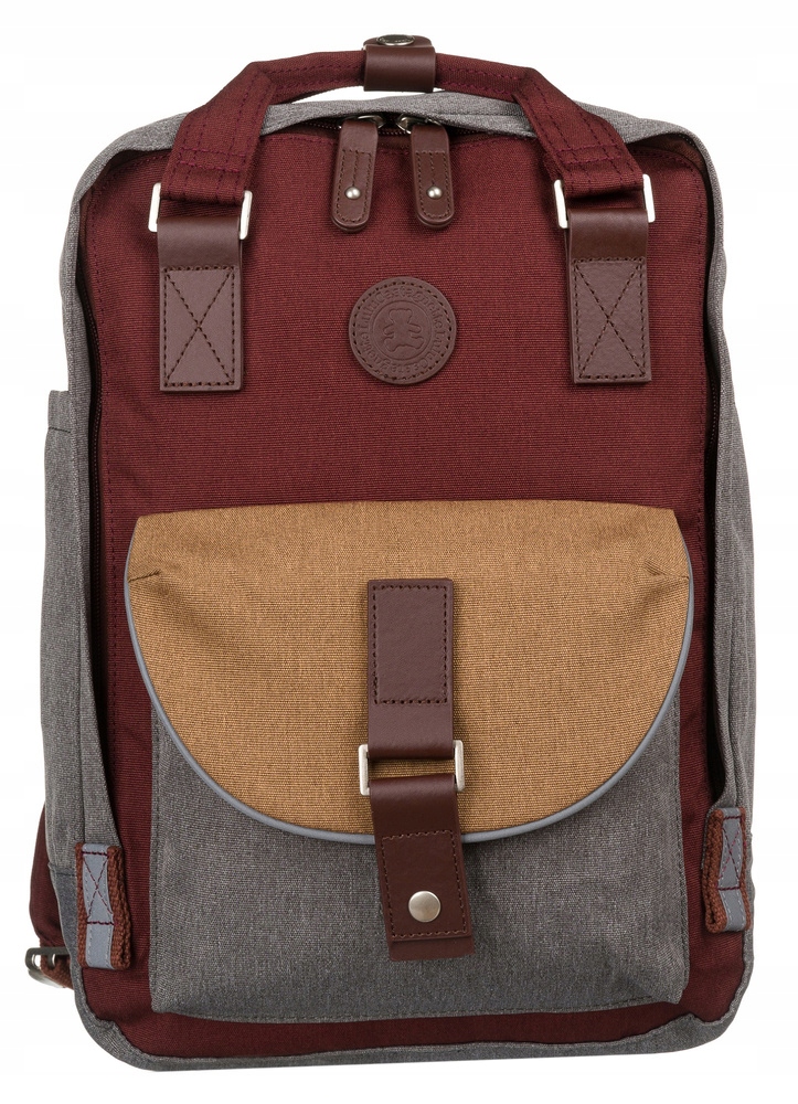 Lulu Castagnette Nano Gris/Ecru Ecru, Gray Sports Batoh