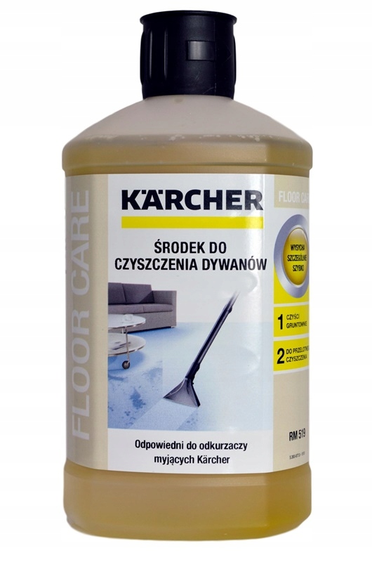 Prací gél - Čistiaci prostriedok na čistenie kobercov KARCHER RM 519 1L