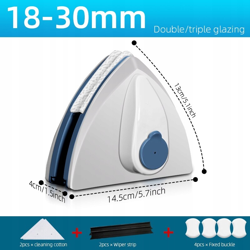 Štýl 18-30 mm magnetické čistenie nástroja