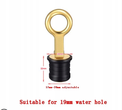 19 mm štýl nastaviteľný spúšťač Cork Cro Yacht